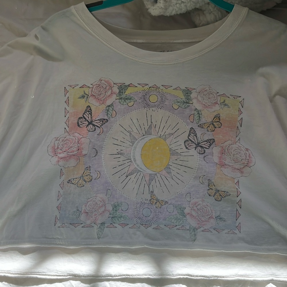 Aeropostale Crop Boyfriend Tee